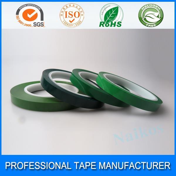 喷涂工业耐高温Pet绿色胶带 喷涂工业耐高温Pet绿色胶带