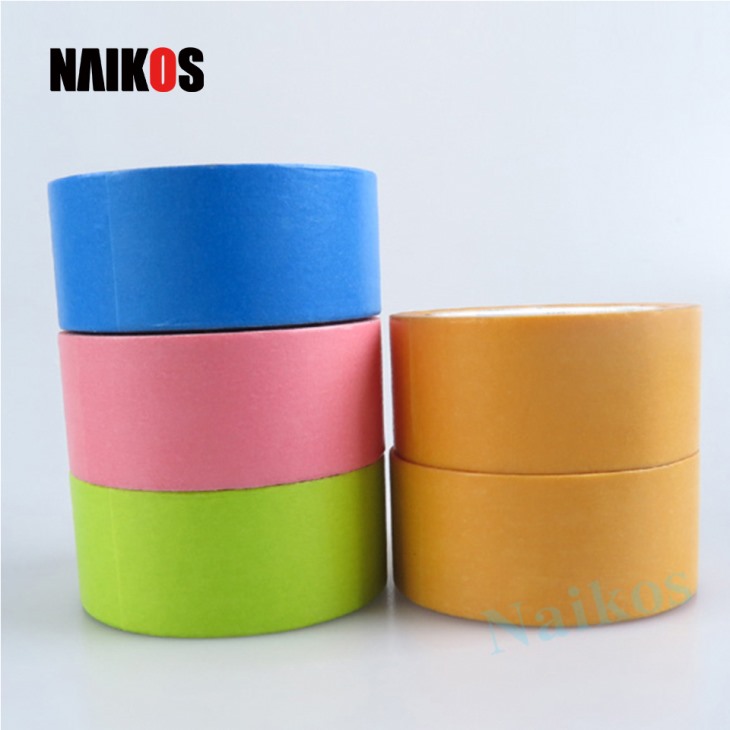 汽车喷漆装修分色纸和纸胶带 不渗透耐硝基黄色和纸胶带母卷厂家 汽车喷漆装修分色纸和纸胶带 不渗透耐硝基黄色和纸胶带母卷厂家